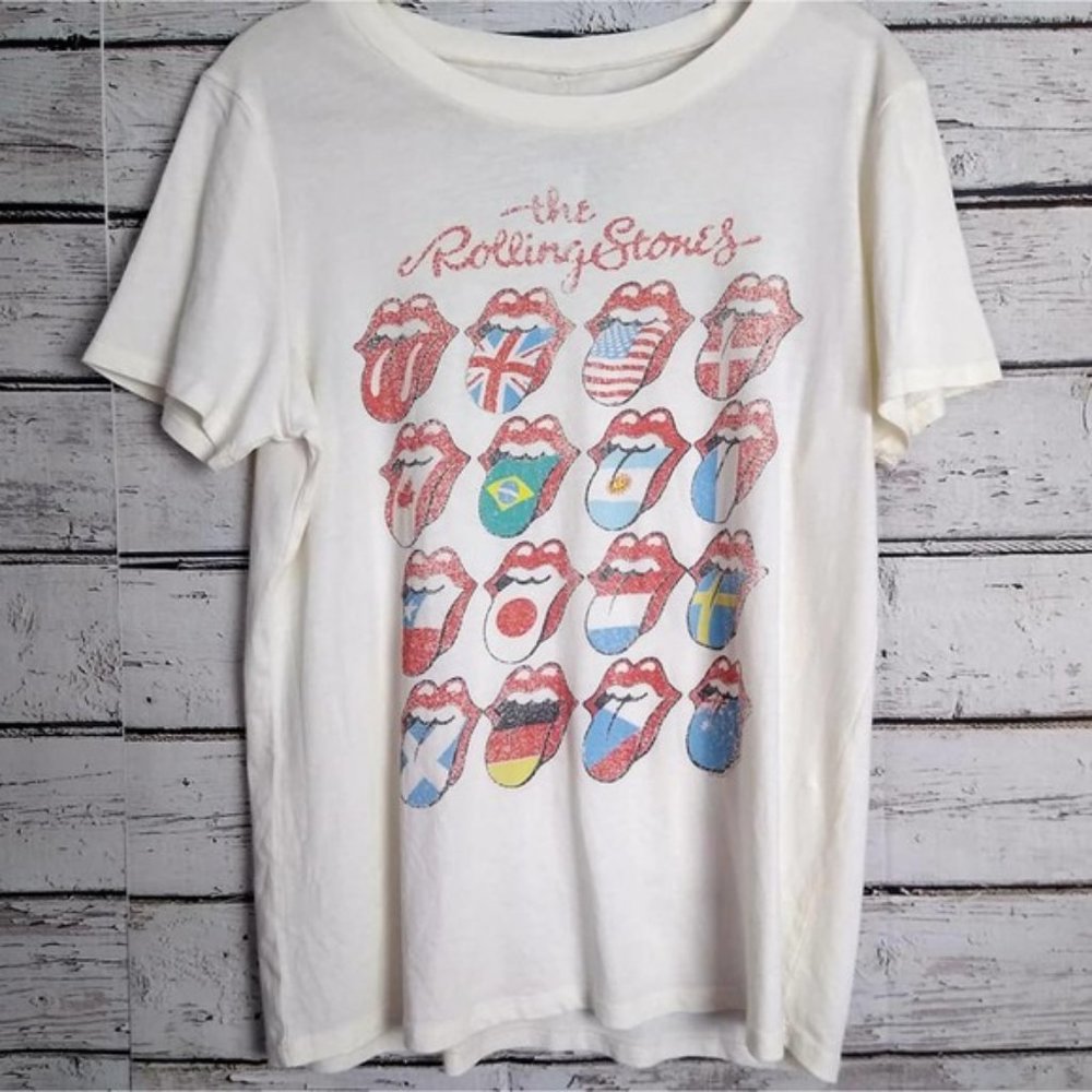 READ Tilly's Rolling Stones Graphic T-Shirt Size L
